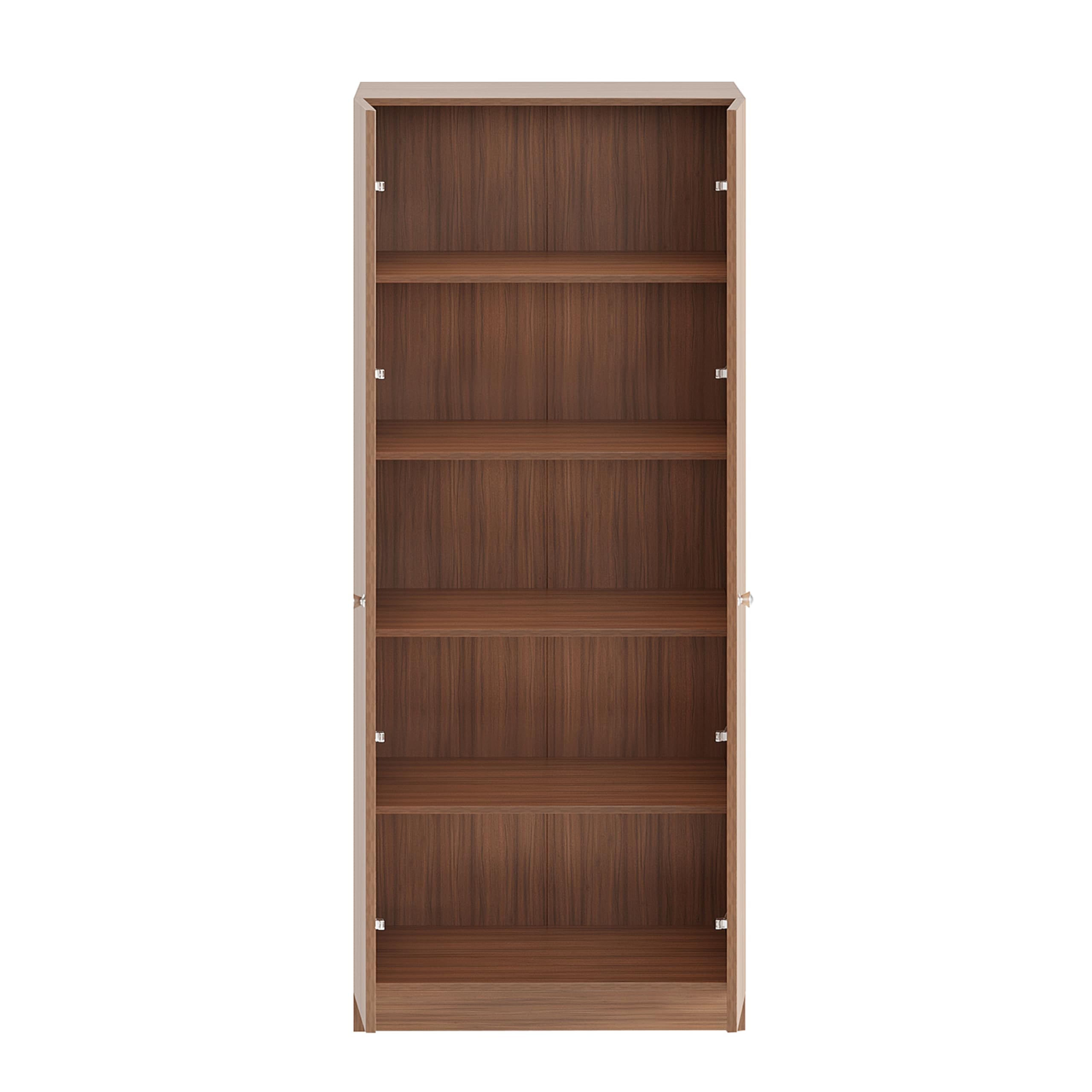 Fanciable Engineering Wood 2 Door Wardrobe Almirah for Clothes (Exotic Teak)