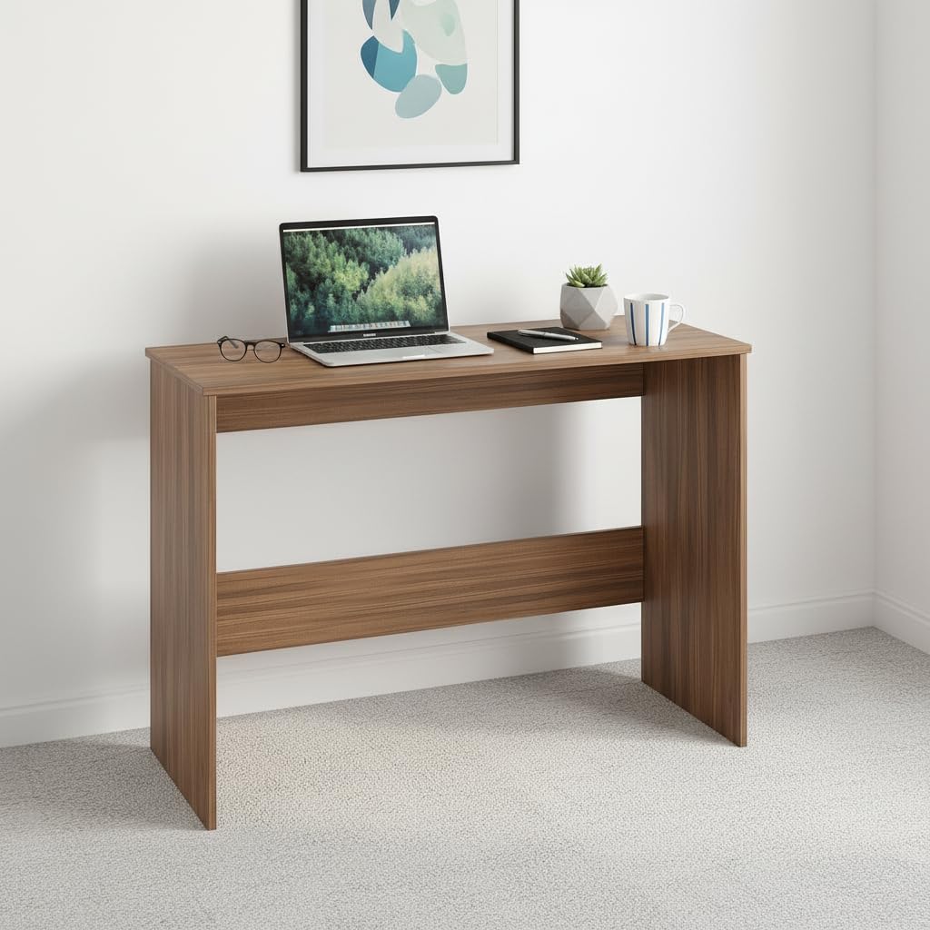 Boris Engineered Wood Study Table (103x40x73cm ) Large (Exotic Teak)