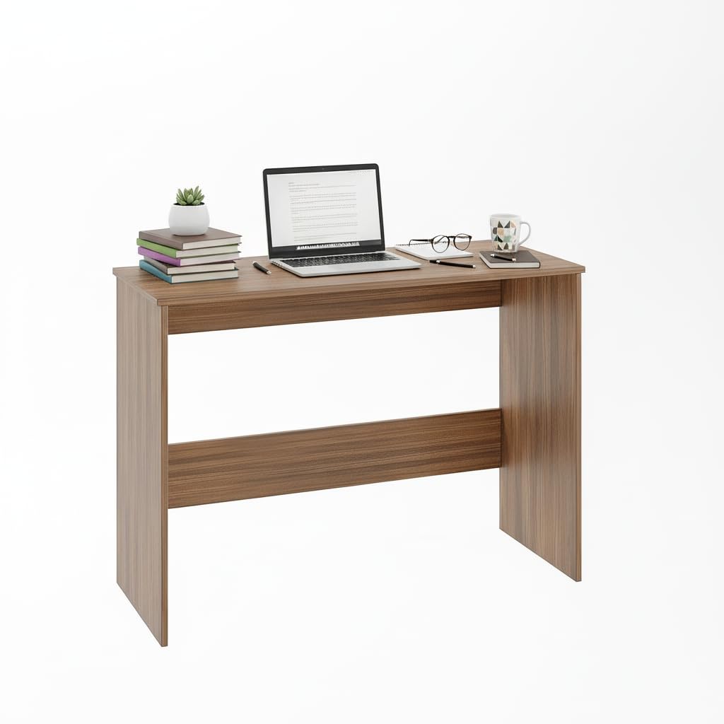Boris Engineered Wood Study Table (103x40x73cm ) Large (Exotic Teak)