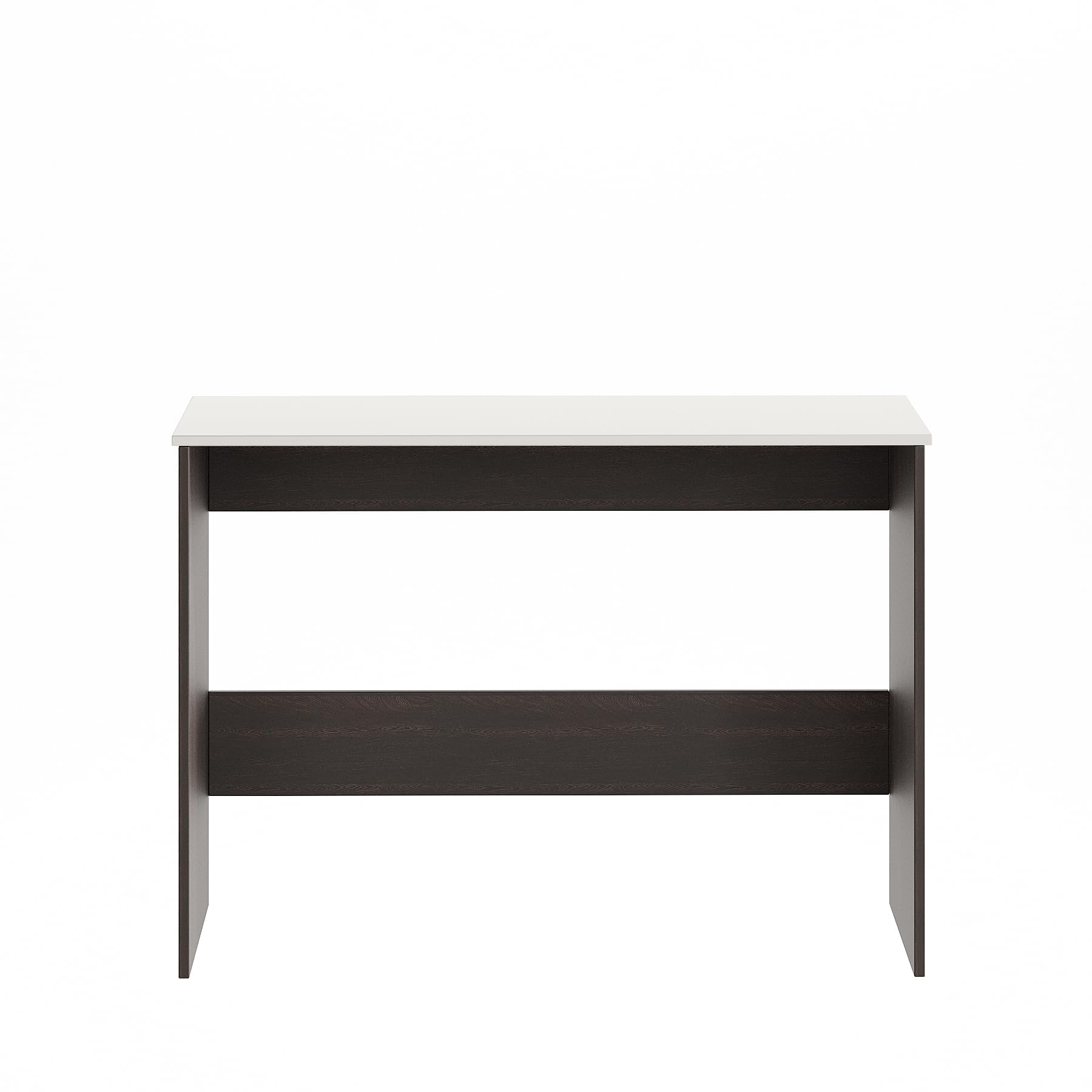 Boris Engineered Wood Study Table (Wenge & White)