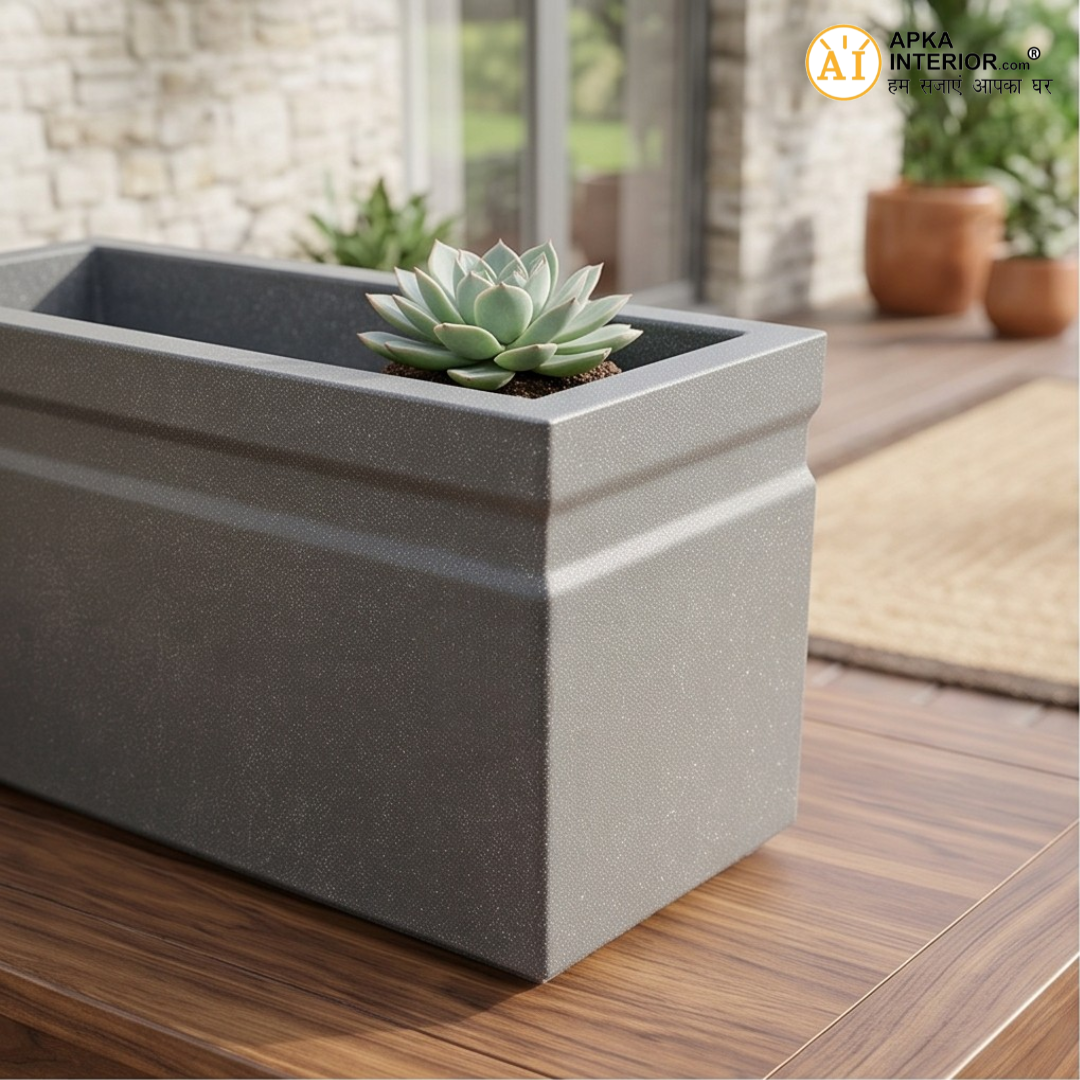 Kwid Window Planter (24x11x11) Inch (Greystone)