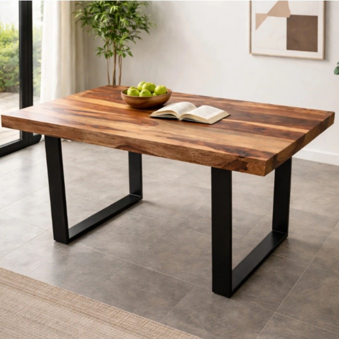 Wooden 4 SeaterConference Room Table