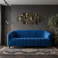 Olivia Fabric 3 Seater Sofa (78x28x30 Inch) - photo