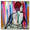 Charmer Women WALL Painting - photo