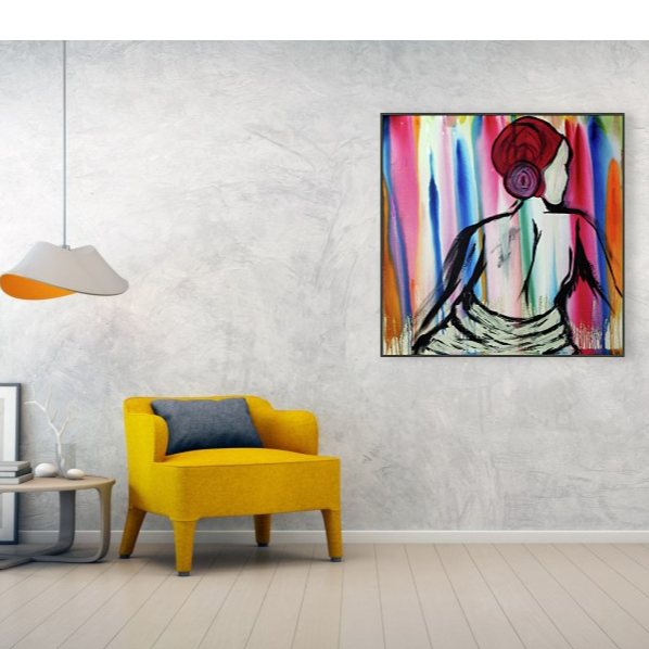 Charmer Women WALL Painting - front_view