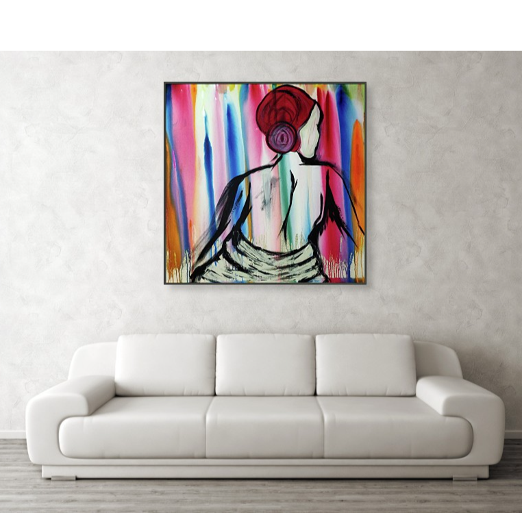 Charmer Women WALL Painting