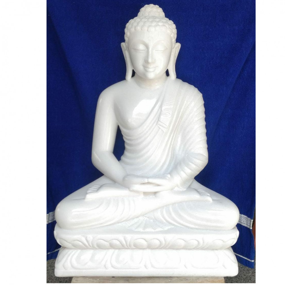 Marble Buddha Sculpture - photo