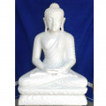 Marble Buddha Sculpture - front_view