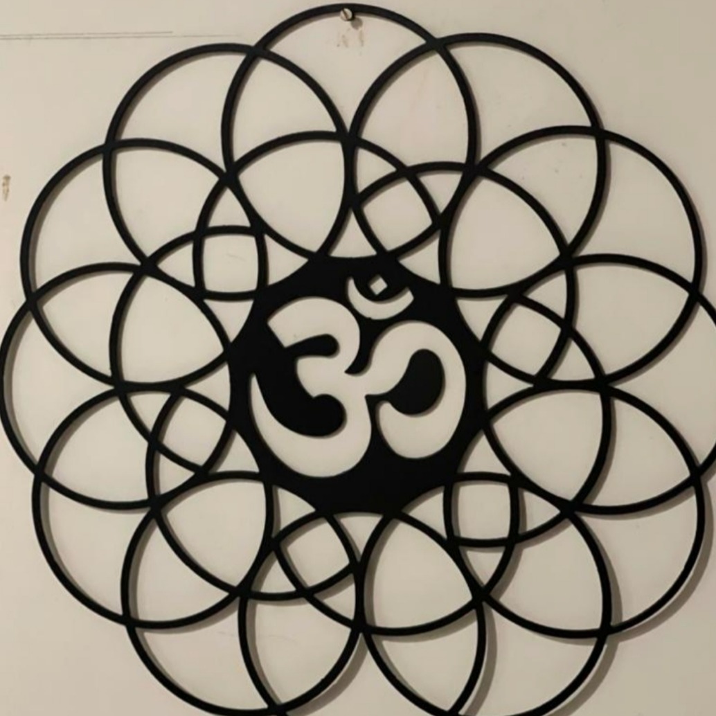 om Metal Wall Art  / 20 x 20 - front_view