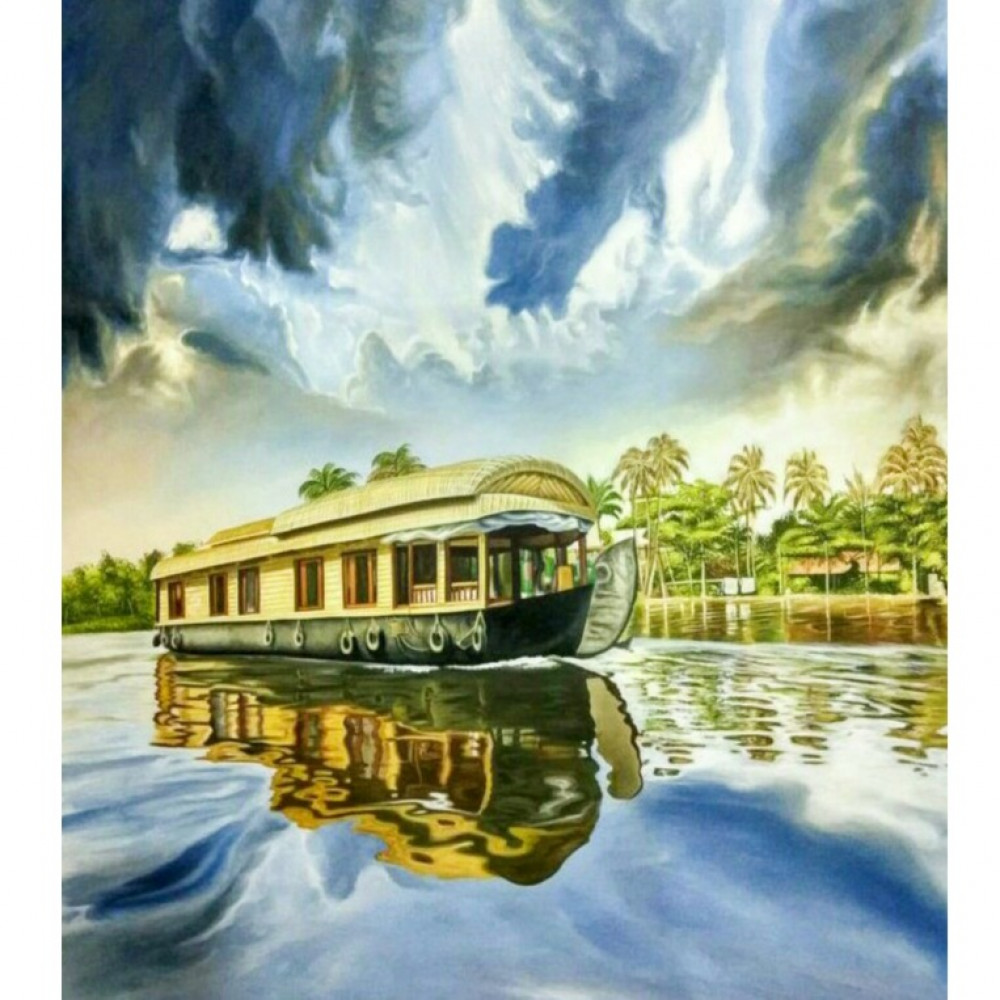 Adorable nature painting - photo