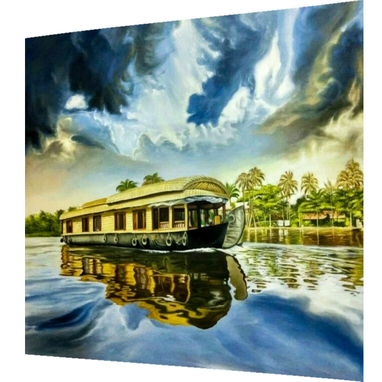 Adorable nature painting - left_view
