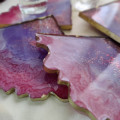 Resin TEA COASTERS - front_view