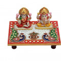 God Ganesha and Laxmi chowki - front_view