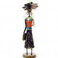 Lady (Set of 2) Iron Human Figurine - front_view