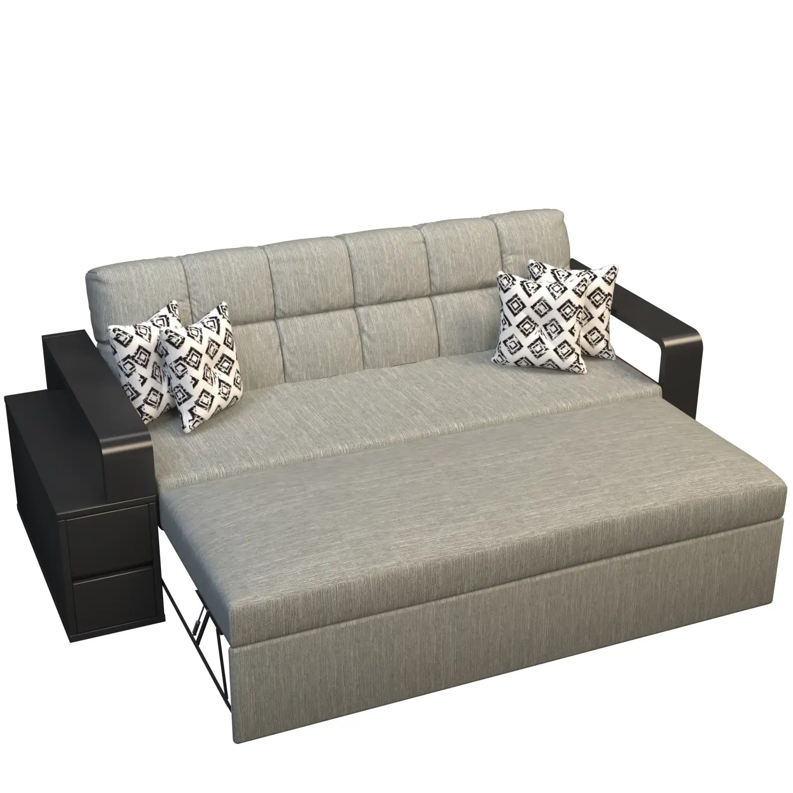 Funk LX Sofa Cum Bed (grey)