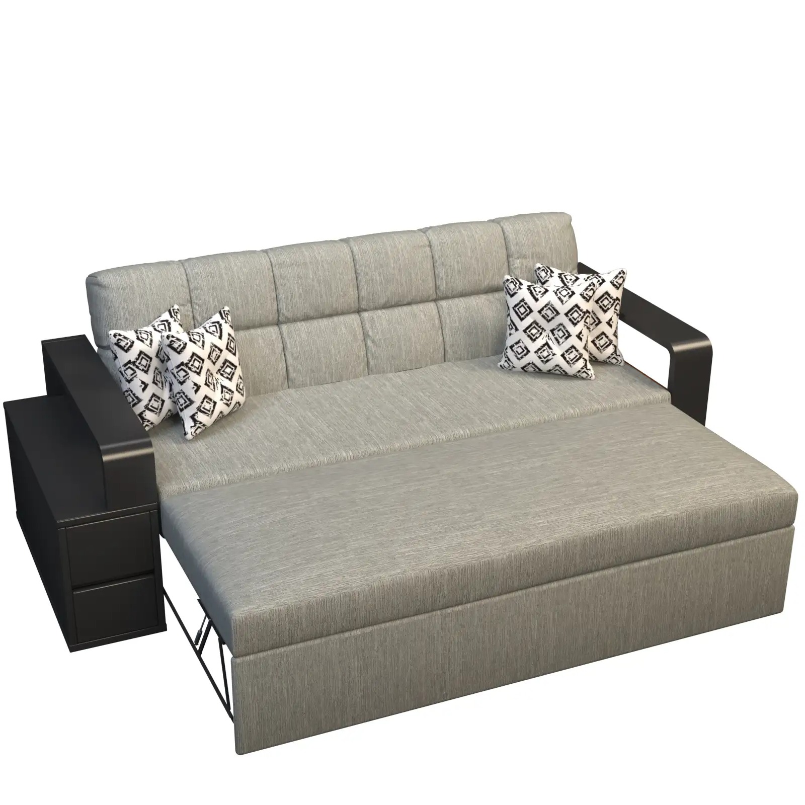Funk LX Sofa Cum Bed (grey)