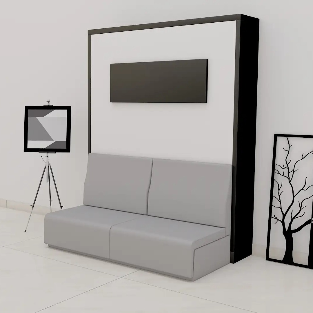 Neptune D Wallbed with Sofa Queen size