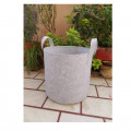 Fabric Grow bags 12*12( inches ) round shape 5 bags set - rear_view
