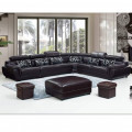 Yolo Leather King Size Sofa - rear_view