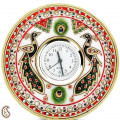 Peacock Marble Round Watch 2 - photo