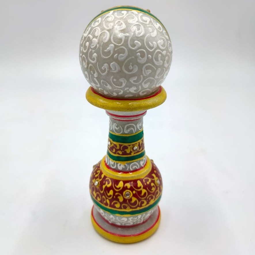 Marble Table Top Watch - left_view