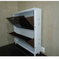 Wall Mounted Two Door Shoe Rack - front_view