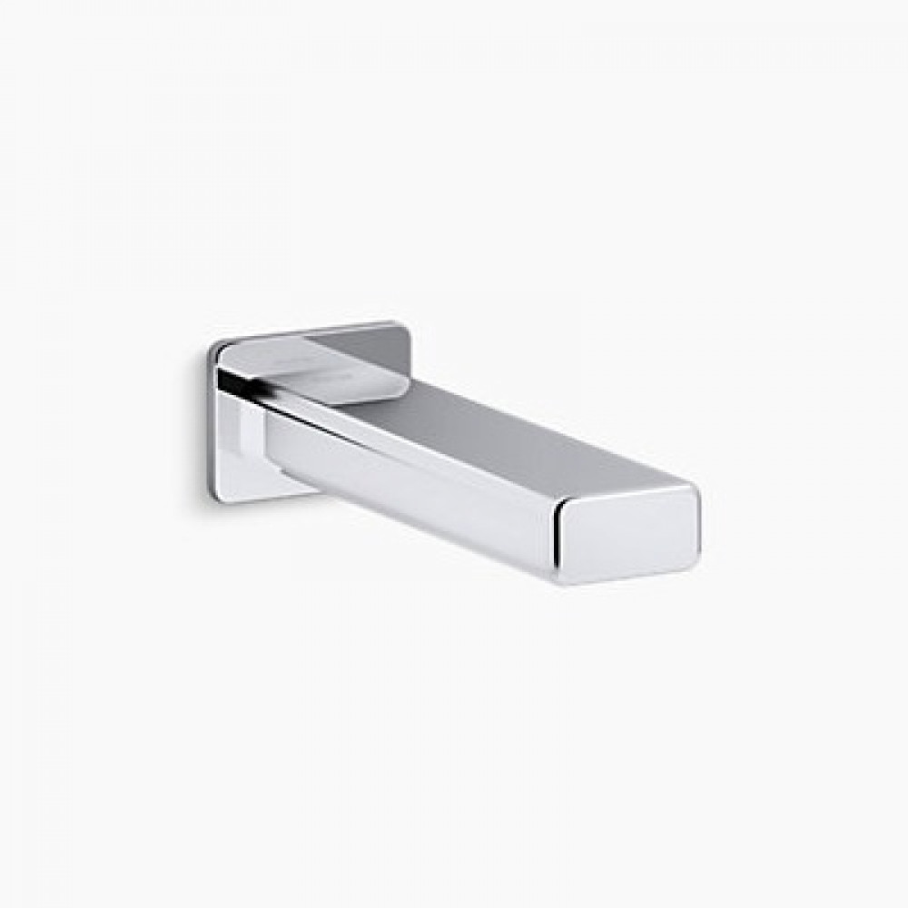 Strayt Wall mount bath spout K37344IN-CP - photo