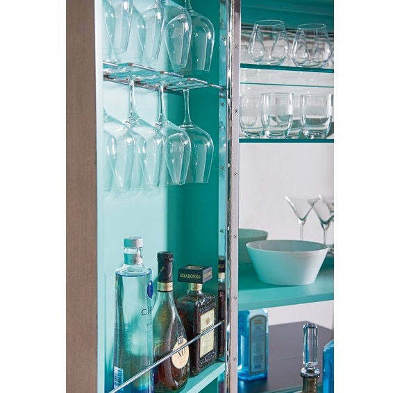 Luxury Bar Cabinet with Wine Storage