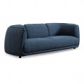 Fujairah 3 Seater Blue Sectional Sofa - front_view