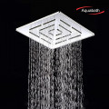 Ultra Slim SS Shower Chrome Finished Head Square - front_view