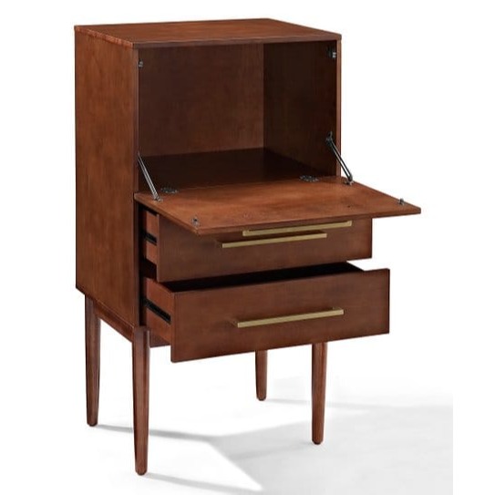 Mid century bar cabinet