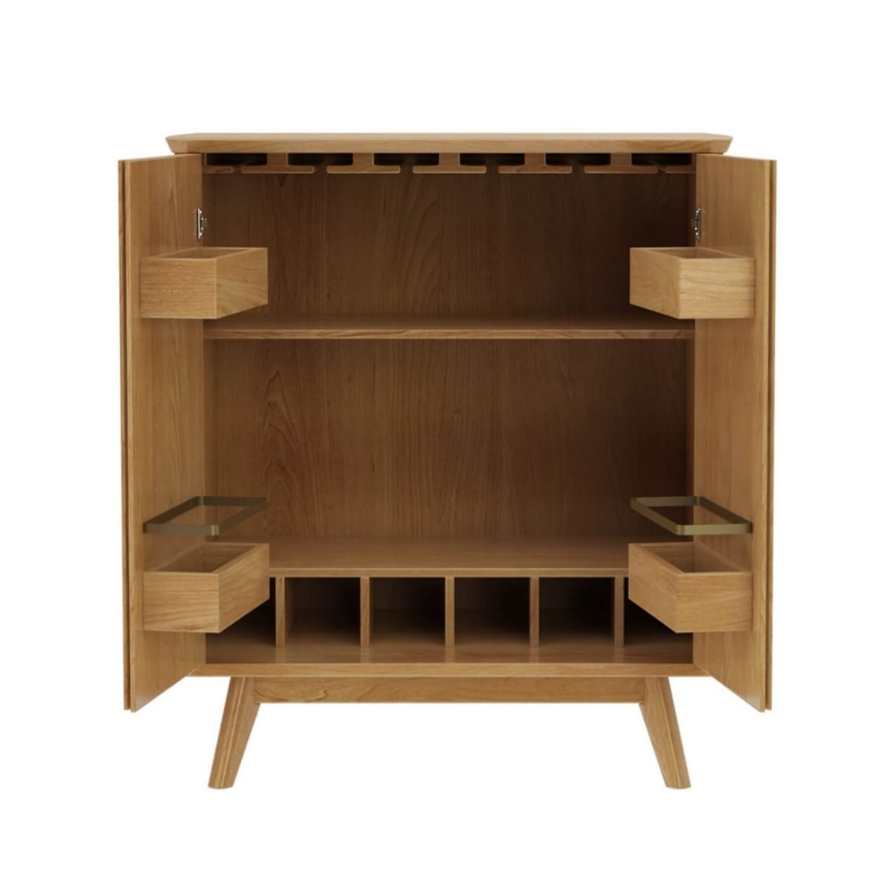 Midcentury Modern Bar Cabinet