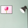 Royal Tulips Wall Poster Glass Framed Wall Painting - front_view