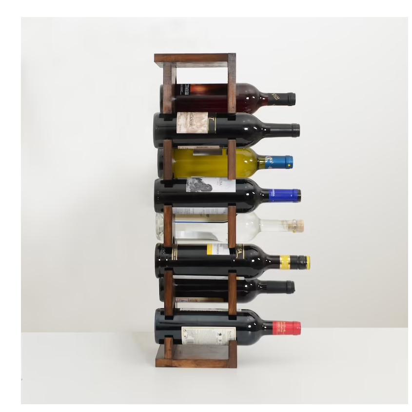 Counter top Wine Rack - front_view