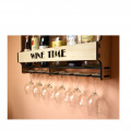 Modern Wall Mounted Wine Rack - rear_view