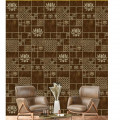Lotus Ceramic Wall Tile - rear_view