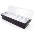 Garnish Tray in 6 Compartment - rear_view
