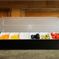Garnish Tray in 6 Compartment - left_view