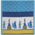 Pure Cotton Jaipuri Double Bedsheet with Pillow Covers - Multicolor - front_view