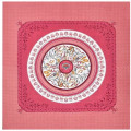 Pure Cotton Double Bedsheet with Pillow Covers Floral Print - Pink - left_view