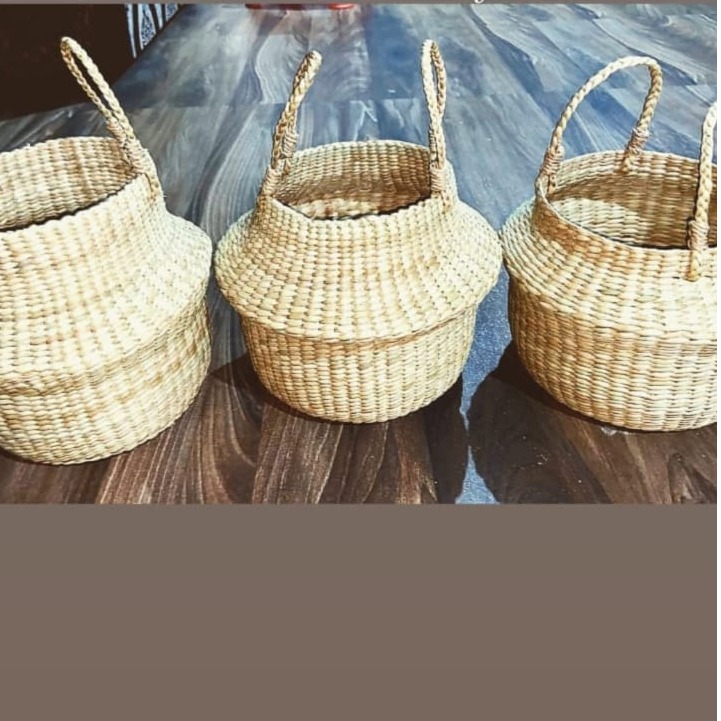 Bella Planter made of Kauna Grass