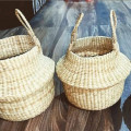 Bella Planter made of Kauna Grass - front_view
