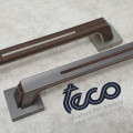 Door Handle 8" Silver Matt Finish (Pack of 2) - photo