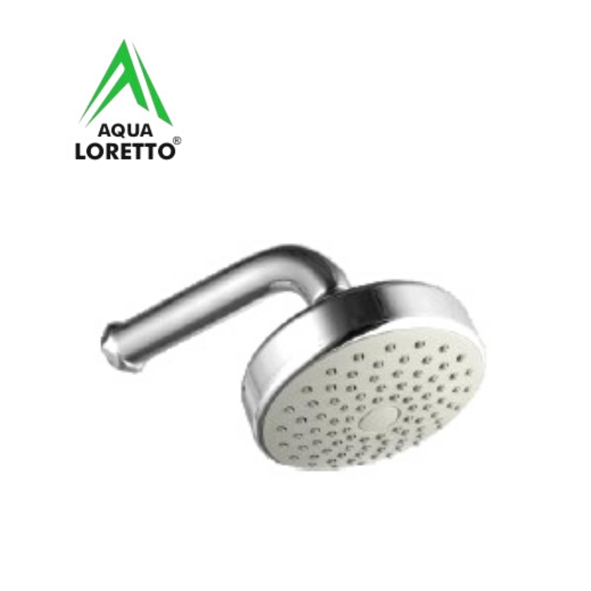 MAX 4 inch Round Rainfall Shower - rear_view