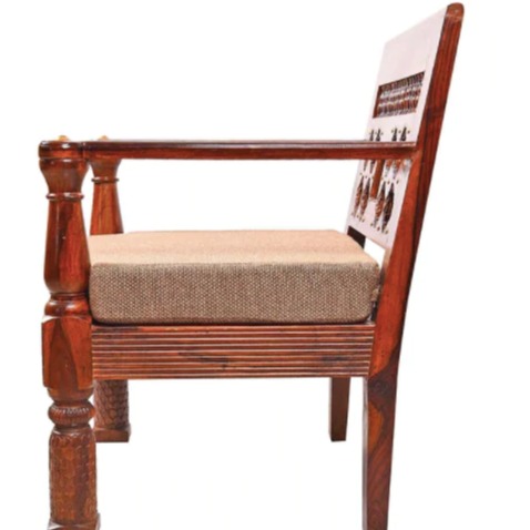 Euclid Traditional Wooden Sofa - top_view