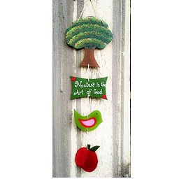 Handicraft Wooden Nature Wall Hanging.
