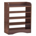 Floor Standing 5 Tier Shoes Shelf - rear_view