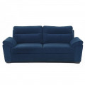 Nara Two Seater Pine Wood Sofa - rear_view