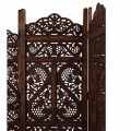 Wooden 3 Panel Partition - rear_view