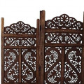 Wooden 3 Panel Partition - left_view